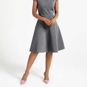 Gray Flare fit Dress